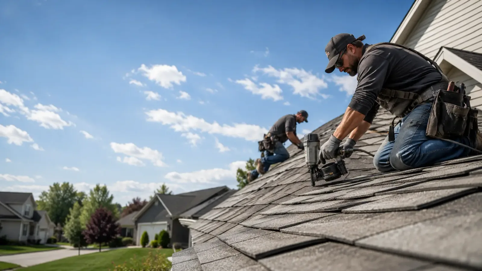 Storm Damage Roof Repair in Illinois near me